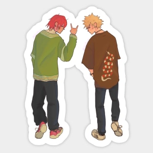 bakugou nd kiri Sticker